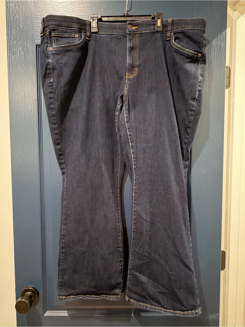 Sonoma Dark Blue Wide-Leg Jeans